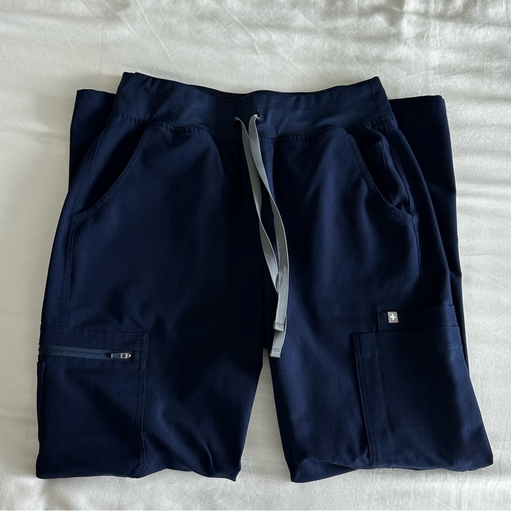 Figs Yola High-Waisted Skinny Scrub Pant M